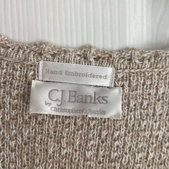 CJ Banks hand embroidered sequin cardigan - Picture 5 of 7